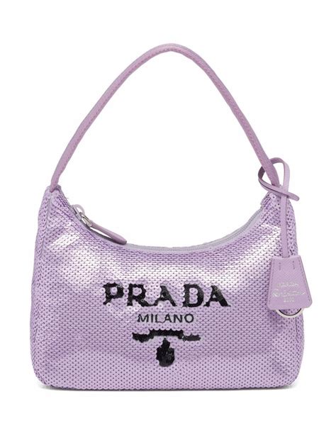 vintage sequin prada bag|re nylon mini bag prada.